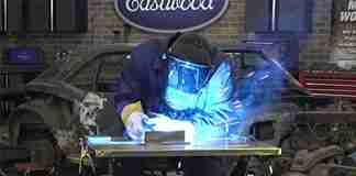 Eastwood Adjustable Steel Welding Table Strong