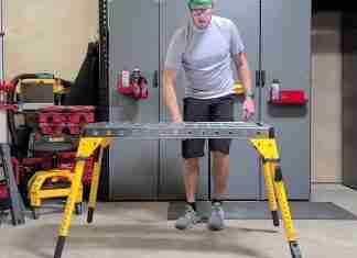 DEWALT Adjustable Steel Welding Table