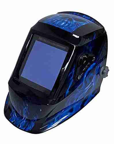 instapark adf series gx990t solar powered auto darkening welding helmet with