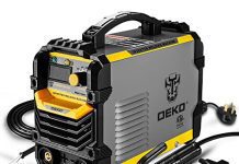 dekopro 110220v mma welder160a arc welder machine igbt digital display lcd