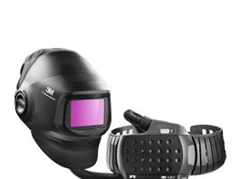 3M Speedglas Heavy-Duty Welding Helmet G5-01 w ADF G5-01 and 3M Adflo High-Altitude PAPR Assembly, 46-1101-30i