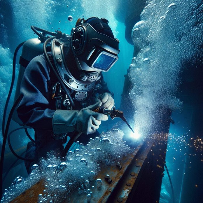 how is underwater welding different from land based welding 1