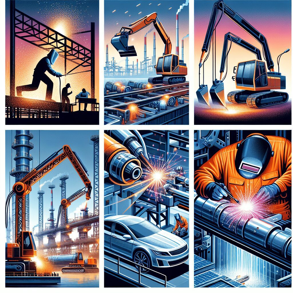 what industries use welding the most 1