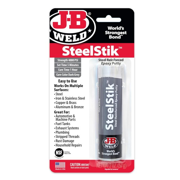 j b weld steelstik epoxy putty stick review