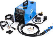 s7 200amp mig welder 4 in 1 multiprocess welding machine for gasgasless welding lift tig and stick arc welding dual volt 5