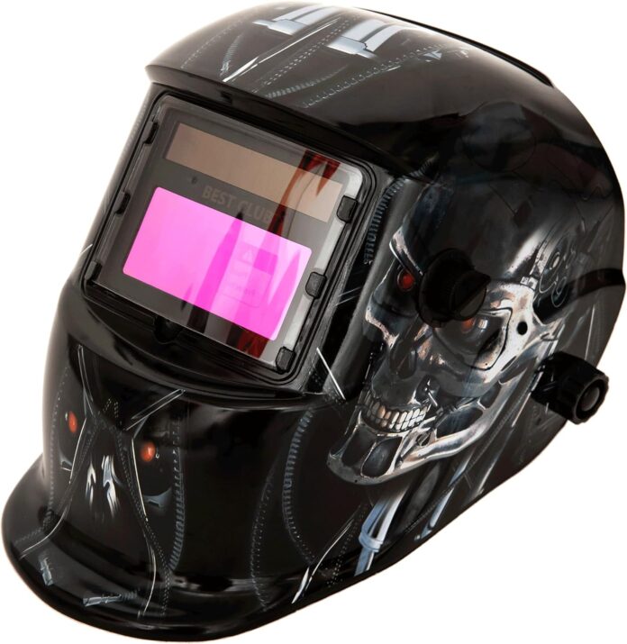 bestclub welding helmet solar powered auto darkening hood with adjustable shade range 49 13 for mig tig arc welder mask 1 1