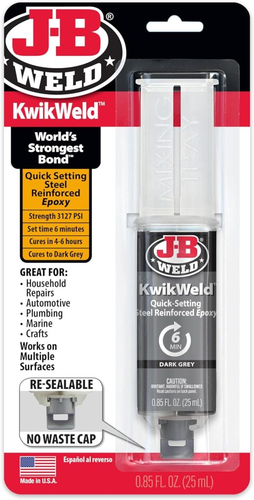 J-B Weld KwikWeld Epoxy Syringe Review | Ricky's Welding Equipment