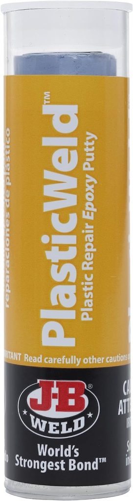 J-B Weld 8237 PlasticWeld Plastic Repair Epoxy Putty - 2 oz.