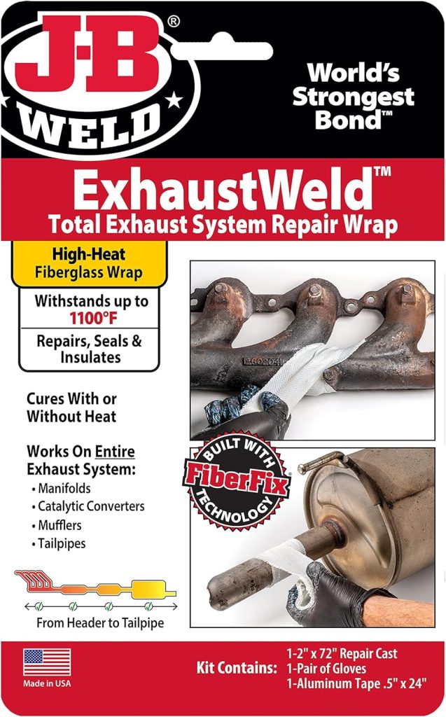 J-B Weld ExhaustWeld 2 x 72 Repair Wrap, White