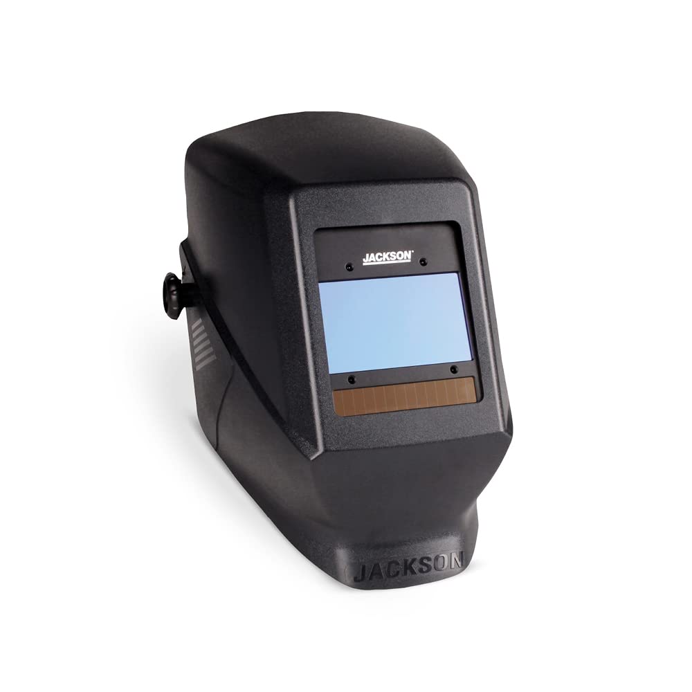 Jackson Safety Welding Helmet - Digital Auto Darkening Filter - Welding Hood For Men And Women - 4 Sensors - Black - 46129