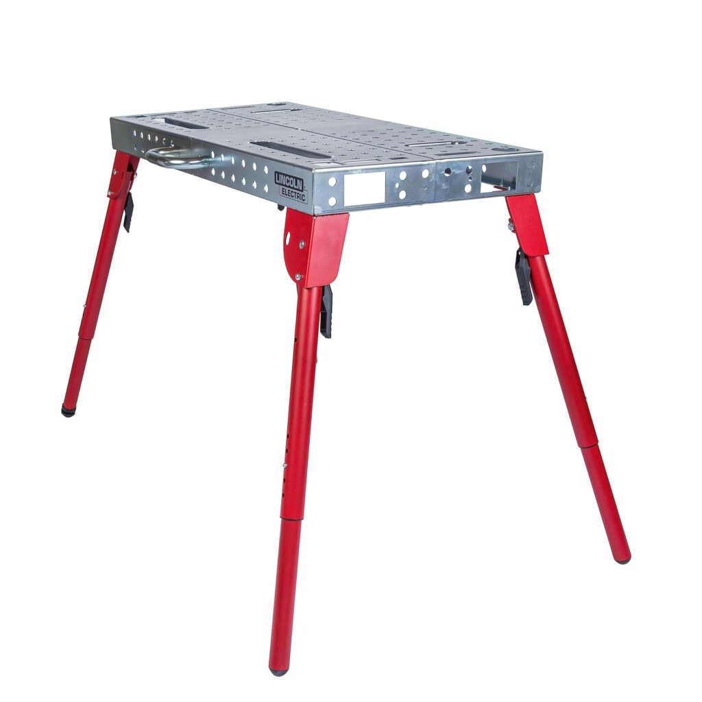 Lincoln K5334-1 Portable Welding Table Folding Workbench 21 x 44