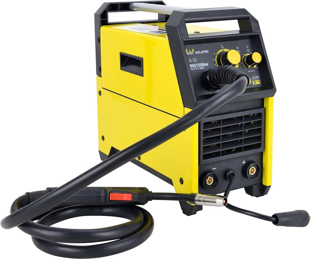 MIG155GSV 155 AMP INVERTER MIG/STICK ARC WELDER WITH DUAL VOLTAGE 220V/110V welding machine 3 Year Warranty