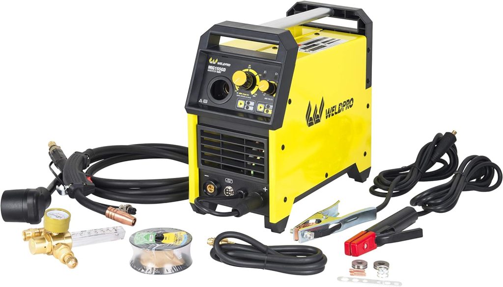 MIG155GSV 155 AMP INVERTER MIG/STICK ARC WELDER WITH DUAL VOLTAGE 220V/110V welding machine 3 Year Warranty