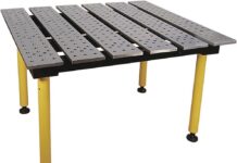 strong hand tools buildpro modular welding table model tma54738