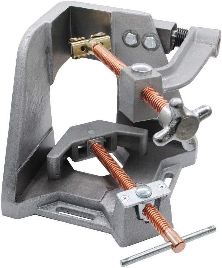 Strong Hand Tools WAC35-SW Strong Hand 3-Axis Fixture Vise with Quick Acting Screw, Two Stand-Offs, Swing Away Arm with 3.75 Miter Joint, 2.45 T-Clearance