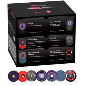 3M Grind Less Weld More Promo Kit, 4-1/2 in Discs