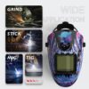 YESWELDER Large Viewing Screen True Color Welding Helmet LYG-M800H - Image 3