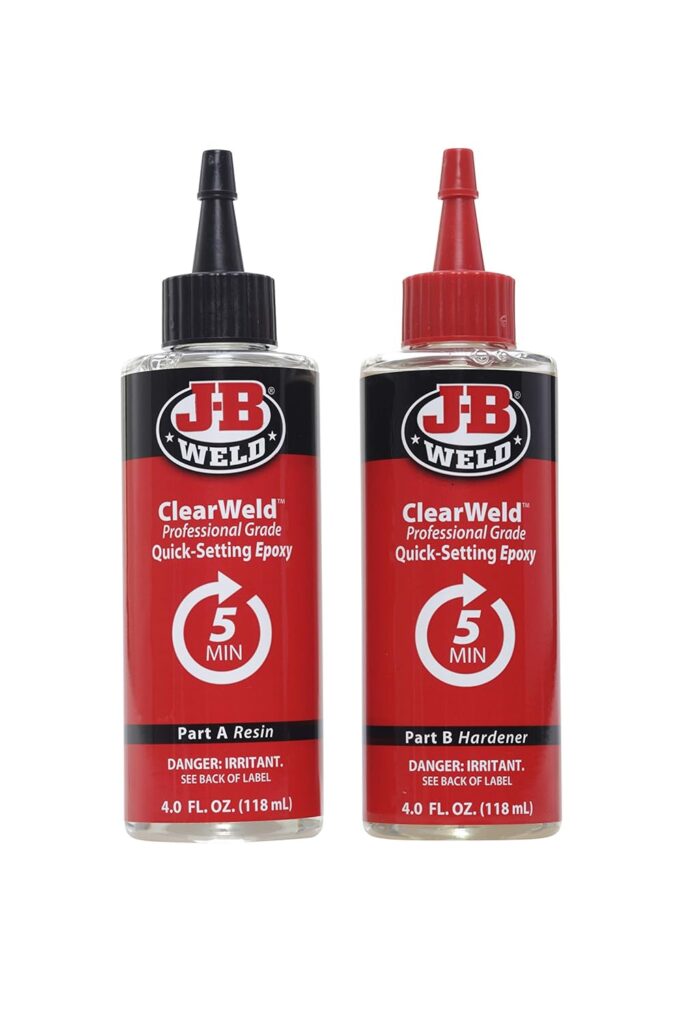 Jb Clearweld Epoxy 8oz