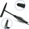 Welding Chipping Hammer with Coil Spring Handle,10.5" Cone and Vertical Chisel,10" Wire Brush - Image 2