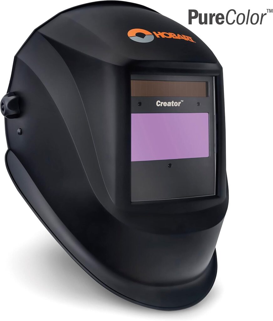 Hobart 770866 Auto-Darkening Welding Helmet, Black
