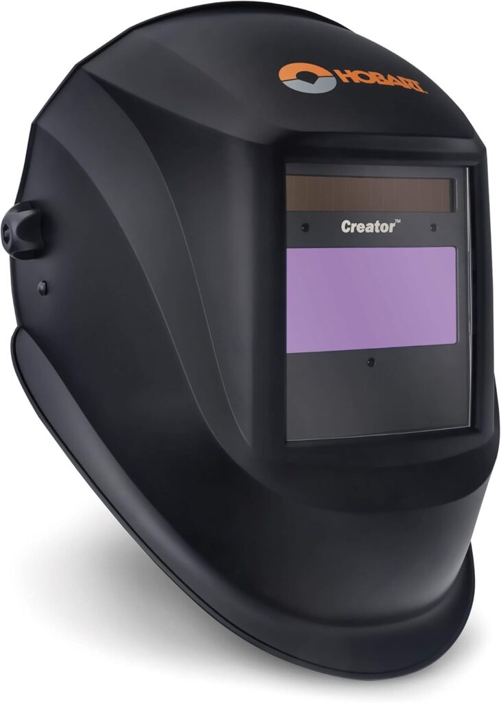 Hobart 770866 Auto-Darkening Welding Helmet, Black