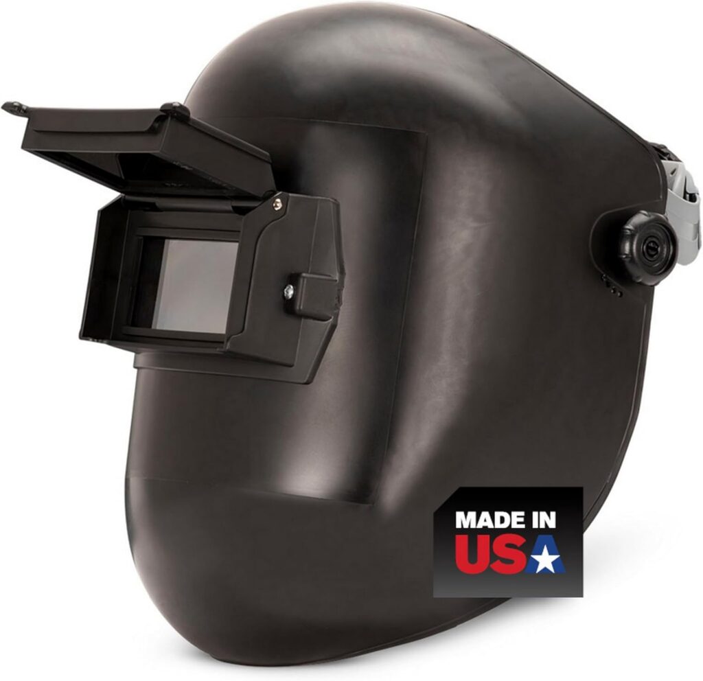 Jackson Safety PL280 Pipeline Welding Helmet - Shade 10 Flip Front Welding Hood - ANSI Z87.1 - Made in USA (Multiple Headgear Styles and Colors) Jackson Safety PL280 Pipeline Welding Helmet - Shade 10 Flip Front Welding Hood - ANSI Z87.1 - Made in USA (Multiple Headgear Styles and Colors)