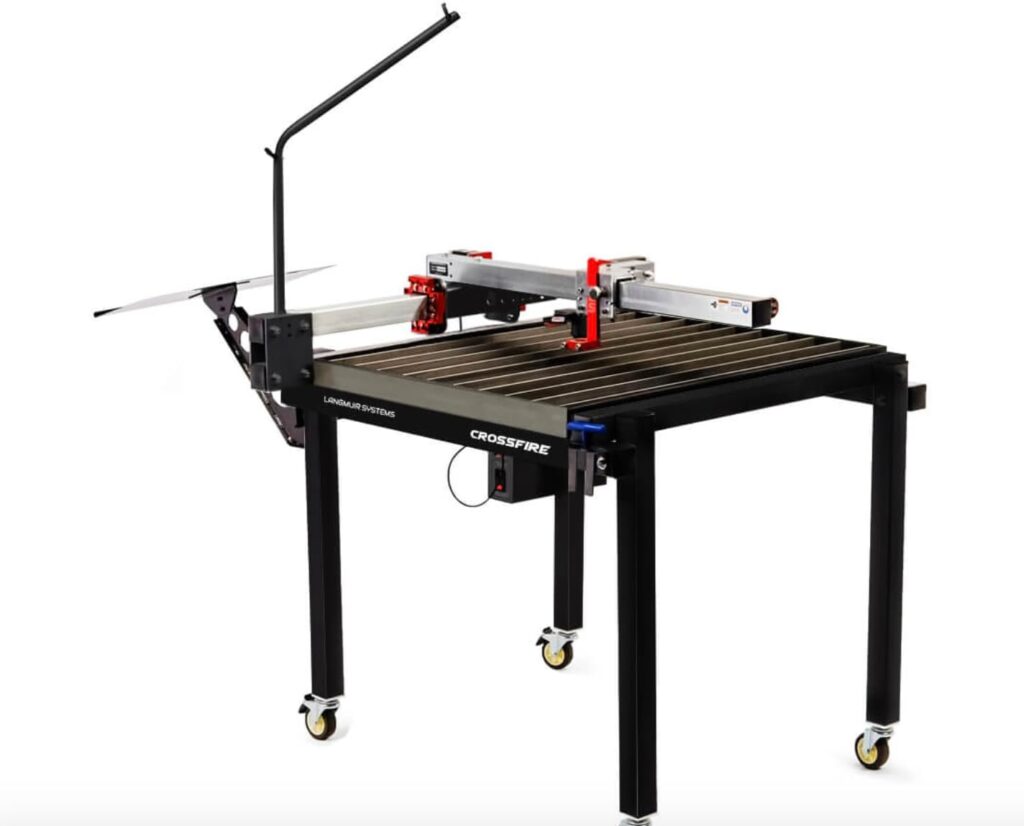 Langmuir Systems - CrossFire CNC Plasma Table Bundle with Razor Weld 45 Cutter