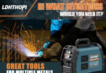LDHTHOPI 140A MIG Welder review