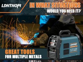 LDHTHOPI 140A MIG Welder review