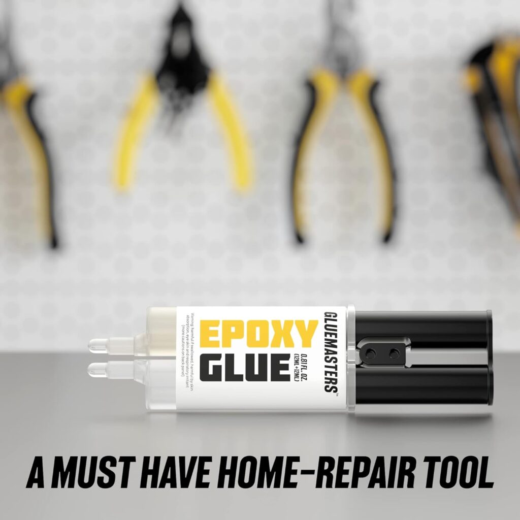 2 Part Epoxy, 5 Minute Set, 0.81 Ounce Syringe, Clear (Pack of 2) 2 Part Epoxy, 5 Minute Set, 0.81 Ounce Syringe, Clear (Pack of 2)