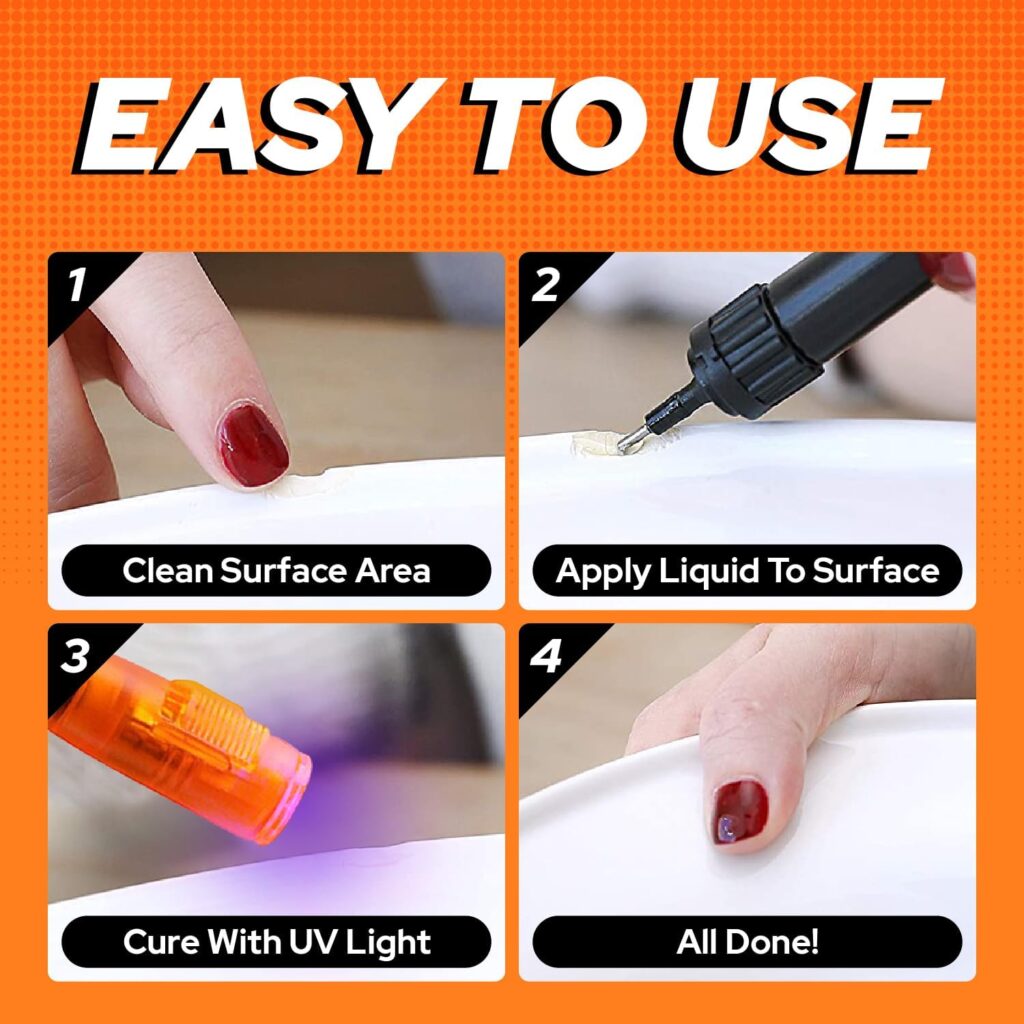 Bondic UV Glue Kit with Light, Plastic Welding Kit, Curing Light Liquid Plastic Repair, Jewelry Making, Necklace Craft, Super Glue Adhesive Epoxy Ultraviolet Mold for Glass Epoxy Resin Supplies Bondic UV Glue Kit with Light, Plastic Welding Kit, Curing Light Liquid Plastic Repair, Jewelry Making, Necklace Craft, Super Glue Adhesive Epoxy Ultraviolet Mold for Glass Epoxy Resin Supplies