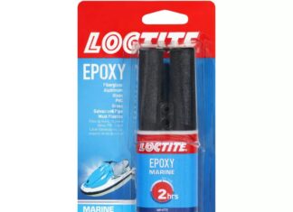Loctite Marine Epoxy, White, 0.85 fl. oz. Syringe review