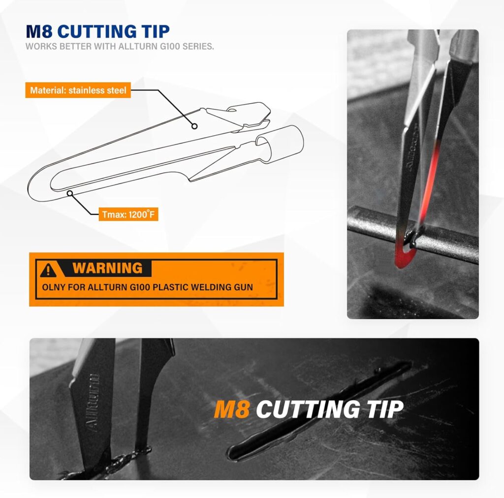 Allturn Plastic Welder, 2 in 1 Plastic Welding Kit, Hot Staples Weld Gun, Car Bumper Repair Kit for Most Plastics, Patent Number D970324(Black) Allturn Plastic Welder, 2 in 1 Plastic Welding Kit, Hot Staples Weld Gun, Car Bumper Repair Kit for Most Plastics, Patent Number D970324(Black)