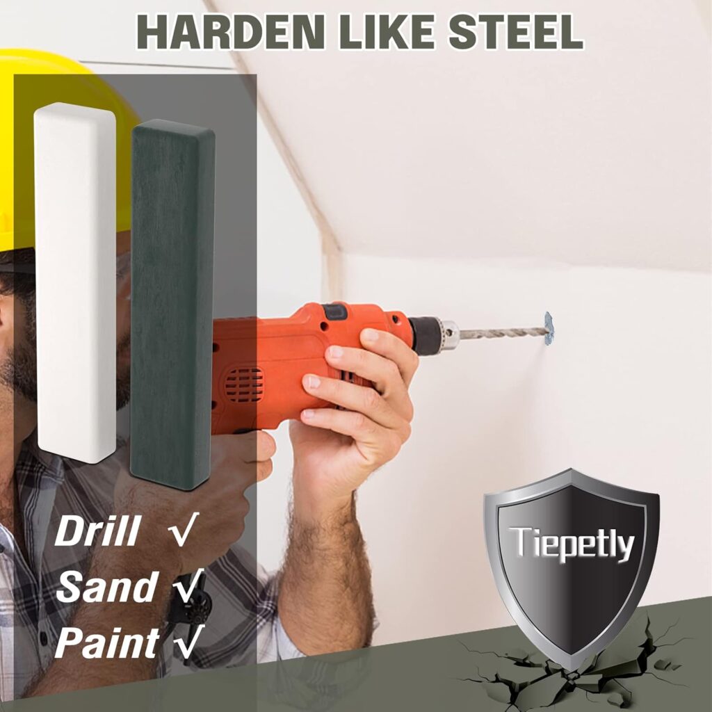 Epoxy Putty, 120g 2 Part Fast Repair Epoxy Glue, Metal, Plastic, Wood, Glass, Ceramic Crack Filler, Heat Resistant and Waterproof (Grey) Epoxy Putty, 120g 2 Part Fast Repair Epoxy Glue, Metal, Plastic, Wood, Glass, Ceramic Crack Filler, Heat Resistant and Waterproof (Grey)