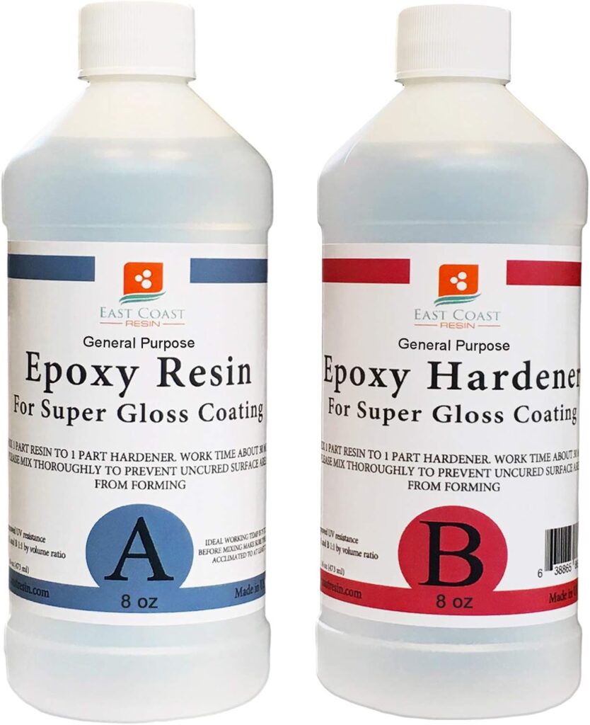 EPOXY RESIN 16 oz Kit, General Purpose (Coating, Bonding, Casting) EPOXY RESIN 16 oz Kit, General Purpose (Coating, Bonding, Casting)