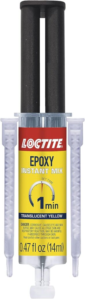 Loctite Epoxy Instant Mix 1 Minute, 0.47 fl oz Loctite Epoxy Instant Mix 1 Minute, 0.47 fl oz