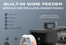 MIG Welder 180A 110V/220V 4-in-1 review