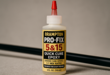 Brampton Pro-Fix 5 and 15 Quick Cure Epoxy Bottle, 4-Ounce