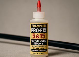 Brampton Pro-Fix 5 and 15 Quick Cure Epoxy Bottle, 4-Ounce