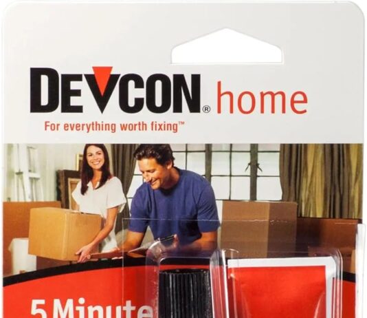 Devcon S205 5-Minute Epoxy Glue, 1 oz.