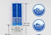 Epoxy Resin, 0.85-Fluid Ounce Metal Epoxy Adhesives, High Viscosity and Strong Epoxies Multi-Purpose Epoxy Glue Instant Repair Wood, Plastic, Glass (Y-Type)