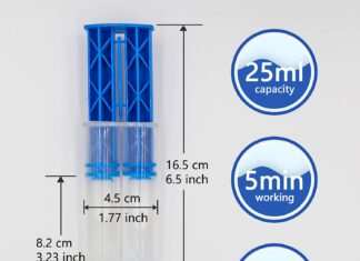 Epoxy Resin, 0.85-Fluid Ounce Metal Epoxy Adhesives, High Viscosity and Strong Epoxies Multi-Purpose Epoxy Glue Instant Repair Wood, Plastic, Glass (Y-Type)
