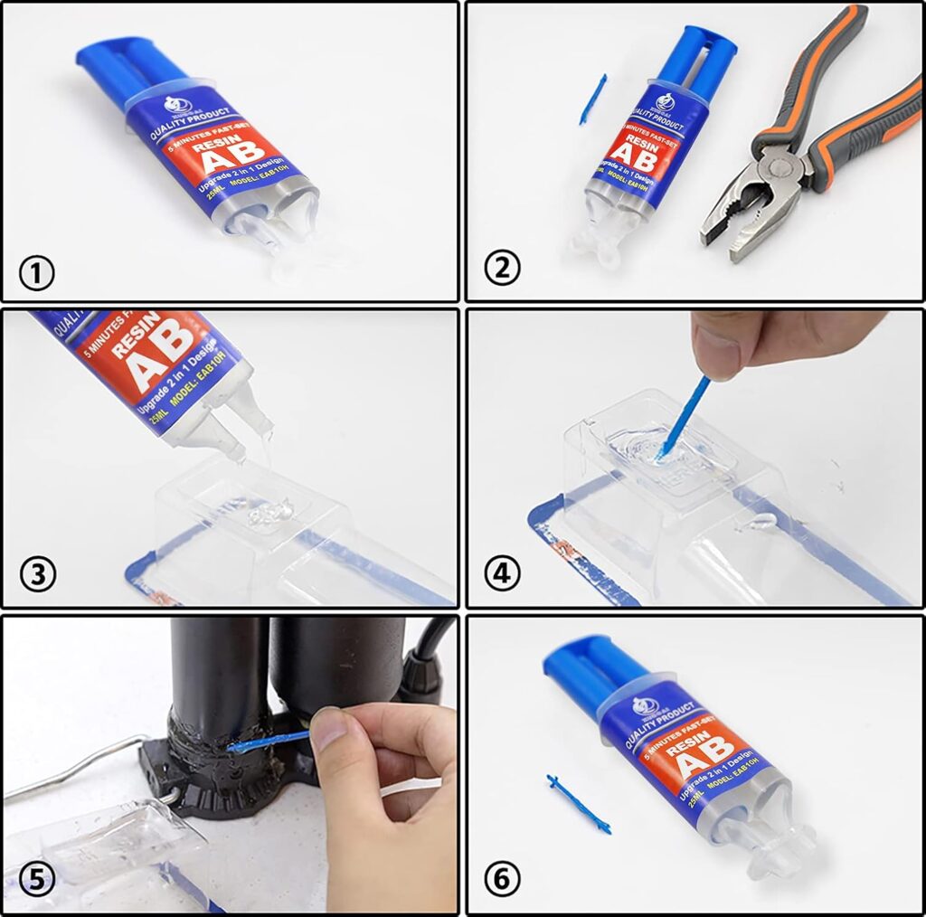 Epoxy Resin, 0.85-Fluid Ounce Metal Epoxy Adhesives, High Viscosity and Strong Epoxies Multi-Purpose Epoxy Glue Instant Repair Wood, Plastic, Glass (Y-Type) Epoxy Resin, 0.85-Fluid Ounce Metal Epoxy Adhesives, High Viscosity and Strong Epoxies Multi-Purpose Epoxy Glue Instant Repair Wood, Plastic, Glass (Y-Type)