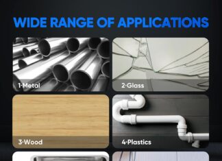 Metal Glue, 2 Part Epoxy Liquid Welding Glue, High-Temperature Resistant, Heavy Duty Bonding for Metals, Steel, Aluminum, Plastics, Ceramics, Rubber Wood Filler Repair 1.76 oz (3)