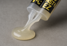 PC Products PC-Fast-N EZ Flexible Epoxy Adhesive Paste, 14 ml in Double Syringe, Translucent 61411