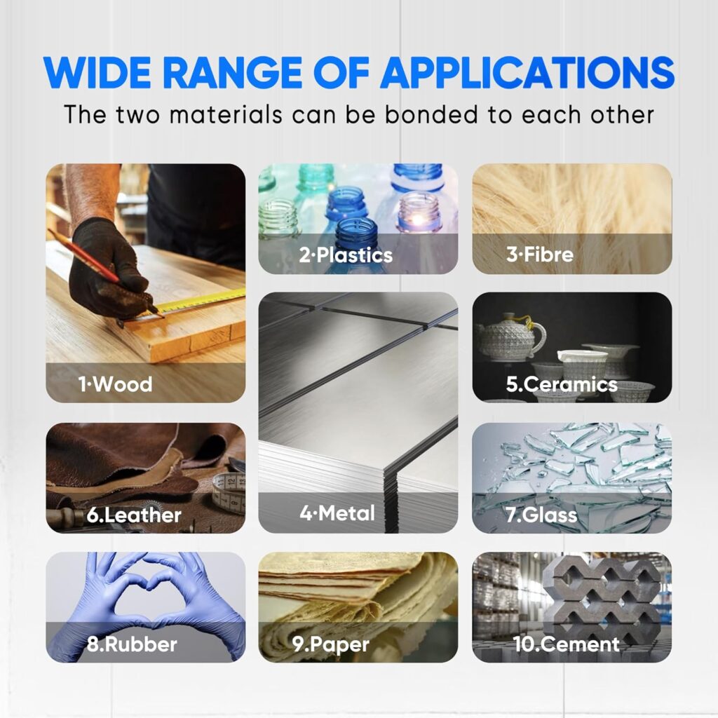 Plastic Glue, Clear Epoxy Glue Ideal for Repairing Plastic, Metal, Ceramics, Wood, Fishing rods, Golf Clubs, and More 30-Minute Fast Setting Optimal Cold Welding Bonding (1) Plastic Glue, Clear Epoxy Glue Ideal for Repairing Plastic, Metal, Ceramics, Wood, Fishing rods, Golf Clubs, and More 30-Minute Fast Setting Optimal Cold Welding Bonding (1)