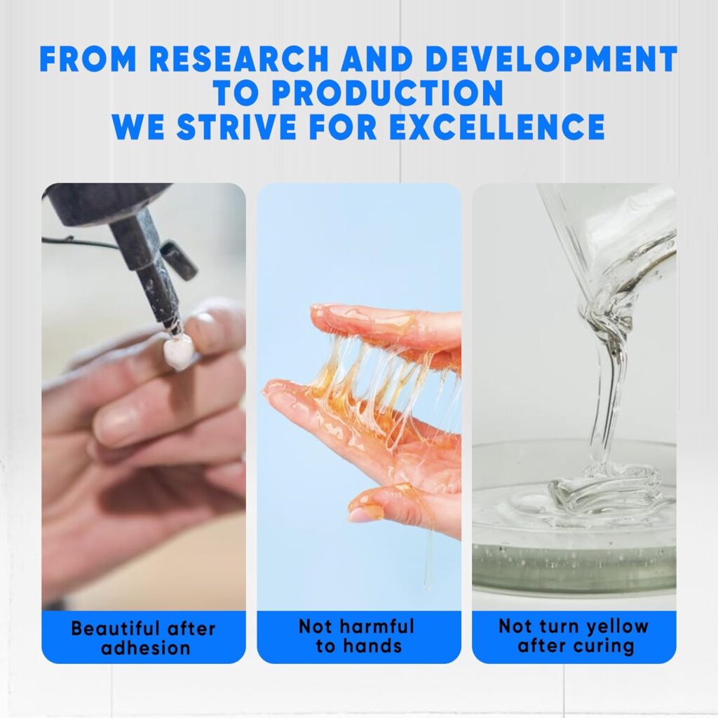 Plastic Glue, Clear Epoxy Glue Ideal for Repairing Plastic, Metal, Ceramics, Wood, Fishing rods, Golf Clubs, and More 30-Minute Fast Setting Optimal Cold Welding Bonding (1) Plastic Glue, Clear Epoxy Glue Ideal for Repairing Plastic, Metal, Ceramics, Wood, Fishing rods, Golf Clubs, and More 30-Minute Fast Setting Optimal Cold Welding Bonding (1)