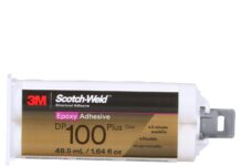 3M Scotch-Weld Epoxy Adhesive DP100 Plus, Clear, Professional Grade, Fast Handling and Cure, 48.5 mL (1.64 fl oz) Duo-Pak