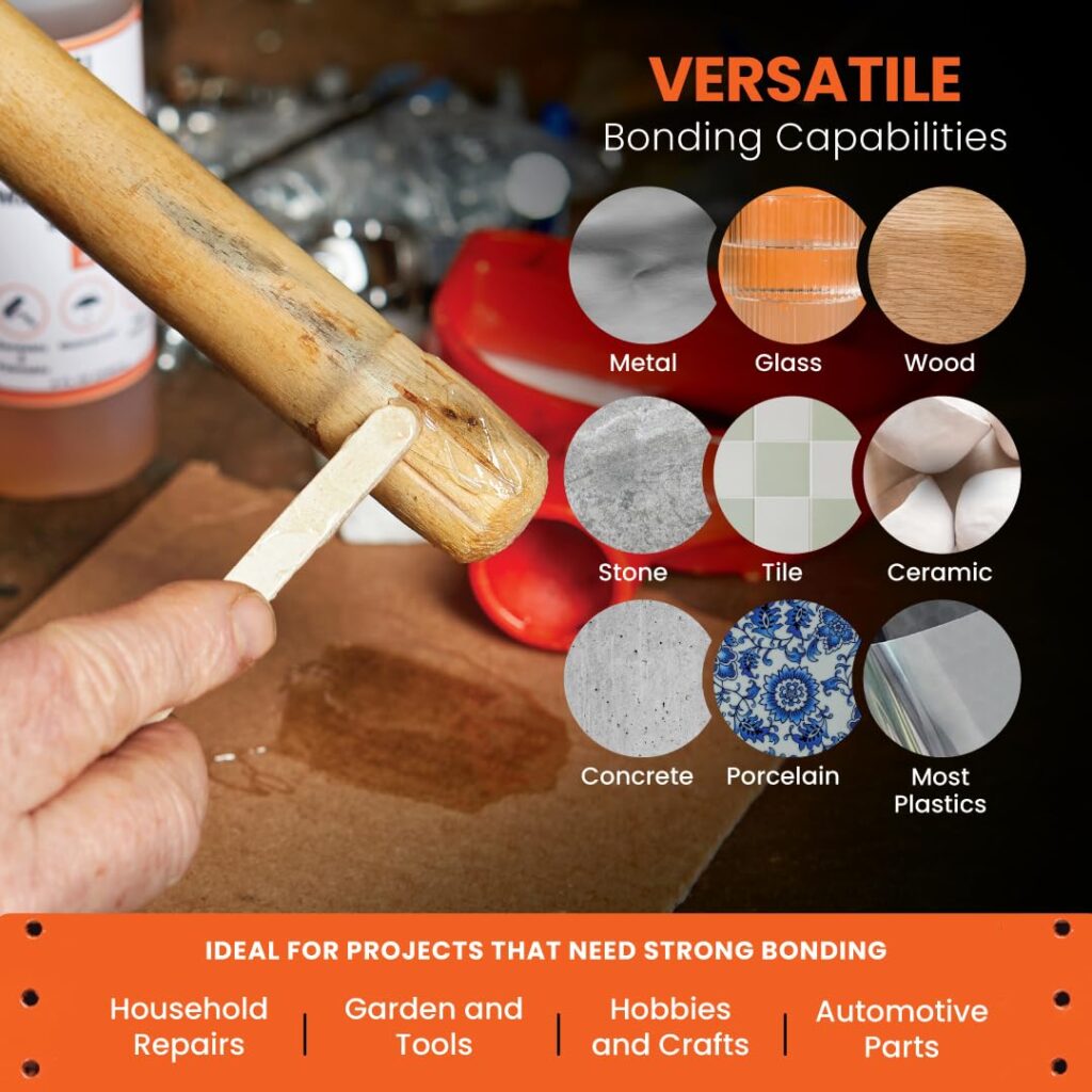 Brampton Multi-Purpose Epoxy, Quick 30-Minute Set, Waterproof 2-Part Epoxy Glue Kit for Tile, Metal, Ceramic, Glass, Wood, Stone, Strong Bonding, Sandable, Paintable Resin, Easy 1:1 Mix, oz Brampton Multi-Purpose Epoxy, Quick 30-Minute Set, Waterproof 2-Part Epoxy Glue Kit for Tile, Metal, Ceramic, Glass, Wood, Stone, Strong Bonding, Sandable, Paintable Resin, Easy 1:1 Mix, oz