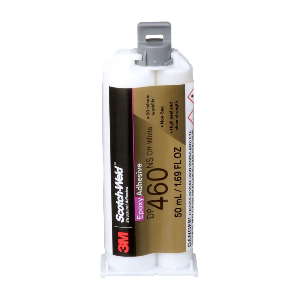 3M Scotch-Weld Epoxy Adhesive DP460NS Off-50mL, DP460NS, White 3M Scotch-Weld Epoxy Adhesive DP460NS Off-50mL, DP460NS, White